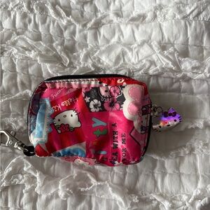 LeSportsac x Hello Kitty Coin purse cosmetic bag
